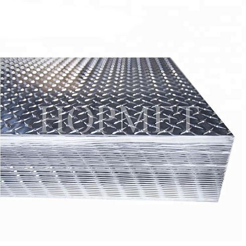 Лист алюминиевый 4х1500х3000 EU, рифление квинтет, марка АМГ2Н2 Р в Махачкале цена